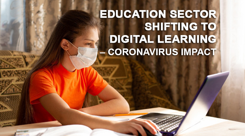 Education sector shifting to Digital learning – Coronavirus Impact